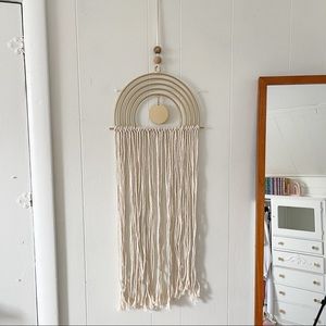 COPY - World Market Wall Hanging Gold Arch Rainbow